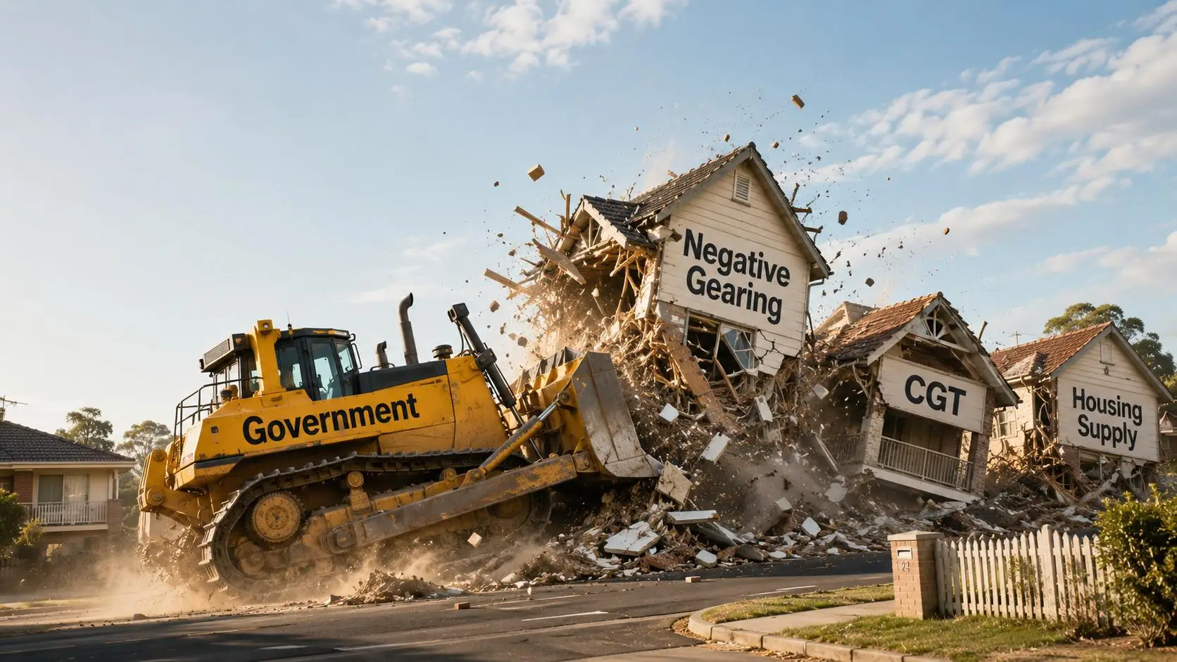Changes to negative gearing and CGT